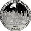 Cook Islands Dollar Elizabeth II Nelson and Raising Flag 2007 Proof KM# 1466 ENGLAND EXPECTS THAT EVERY MAN WILL DO HIS DUTY ONE DOLLAR coin reverse