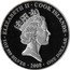 Cook Islands Dollar 90th Anni. of the End of WWI - Soldier in Mid-East 2008 Proof KM# 504 ELIZABETH II COOK ISLANDS 1OZ 999 SILVER 2008 ONE DOLLAR coin obverse