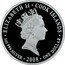 Cook Islands One Dollar Elizabeth II Crown 2008 Proof KM# 500 ELIZABETH II COOK ISLANDS RDM 1OZ 999 SILVER 2008 ONE DOLLAR coin obverse