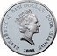 Cook Islands One Dollar Antonov An-124 Ruslan 2008 Proof KM# 803 ELIZABETH II ONE DOLLAR COOK ISLANDS RDM 2008 coin obverse