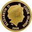 Cook Islands Dollar 100 Years of the Indian Head 2008 Proof KM# 1522 ELIZABETH II COOK ISLANDS IRB 2008 coin obverse