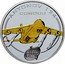Cook Islands One Dollar Antonov An-124 Ruslan 2008 Proof KM# 803 ANTONOV 124 CONDOR АН coin reverse