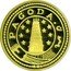 Cook Islands One Dollar Indian Gold Pagoda 2008 Proof KM# 496 PAGODA coin reverse