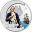 Cook Islands Dollar Elizabeth II Captain James Cook 2008 Proof KM# 506 C CAPTAIN JAMES COOK 1728-1779 coin reverse