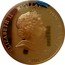 Cook Islands 1 Dollar 40 Years First Man on Moon Eagle 2009 KM# 1172 ELIZABETH II 1 DOLLAR COOK ISLANDS 2009 coin obverse