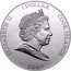 Cook Islands Dollar Elizabeth II Solar System 2009 KM# 781 ELIZABETH II 1 DOLLAR COOK ISLANDS 2009 coin obverse
