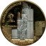 Cook Islands Dollar Kaiser Wilhelm Memorial Church 2009 KM# 1571 GERMANY - GEDÄCHTNISKIRCHE WORLD MONUMENTS 1 DOLLAR coin reverse