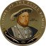 Cook Islands Dollar King Henry VIII 2009 KM# 1231 HISTORY OF THE ROYAL FAMILY KING HENRY VIII coin reverse