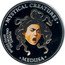 Cook Islands 1 Dollar Medusa 2009 KM# 796 MYSTICAL CREATURES TURNS ONLOOKERS INTO STONE MEDUSA coin reverse