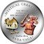 Cook Islands Dollar Baba-Yaga 2009 KM# 798 MYSTICAL CREATURES THE WITCH FLAYING IN HER MORTAL БАБА-ЯГА BABA-YAGA coin reverse