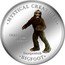 Cook Islands Dollar Elizabeth II Bigfoot 2009 KM# 795 MYSTICAL CREATURES CREATURE OF THE FOREST SASQUATCH BIGFOOT coin reverse
