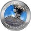 Cook Islands Dollar Elizabeth II Mount Etna 2009 KM# 1481 WONDERS OF NATURE ITALY VOLCANO MT. ETNA coin reverse