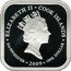 Cook Islands One Dollar Cook's Cottage. 75th Anniversary of Relocation 2009 Proof KM# 702 ELIZABETH II COOK ISLANDS RDM 1OZ 999 SILVER 2009 ONE DOLLAR coin obverse