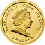 Cook Islands Dollar Pope in the Holy Land 2009 Proof KM# 706 ELIZABETH II COOK ISLANDS 1 DOLLAR coin obverse
