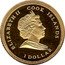 Cook Islands Dollar King George I 2009 Proof KM# 1635 ELIZABETH II COOK ISLANDS 1 DOLLAR coin obverse