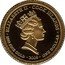 Cook Islands One Dollar James Cook. 200th Anniversary of Death 2009 Proof KM# 1493 ELIZABETH II COOK ISLANDS 9999 FINE GOLD 2009 ONE DOLLAR coin obverse