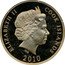 Cook Islands Dollar Elizabeth II Bellevue Palace 2010 KM# 1581 ELIZABETH II COOK ISLANDS IRB 2010 coin obverse