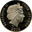 Cook Islands Dollar Elizabeth II Elbphilharmonie 2010 KM# 1580 ELIZABETH II COOK ISLANDS IRB 2010 coin obverse