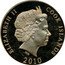 Cook Islands Dollar German Reichstag in Berlin 2010 KM# 1577 ELIZABETH II COOK ISLANDS 2010 coin obverse
