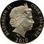 Cook Islands Dollar Elizabeth II Cathedral of Cologne 2010 KM# 1573 ELIZABETH II COOK ISLANDS IRB 2010 coin obverse