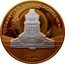 Cook Islands Dollar Elizabeth II Memorial of the Battle of the Peoples 2010 KM# 1574 GERMANY VÖLKERSCHLACHTDENKMAL WORLD MONUMENTS 1 DOLLAR coin reverse