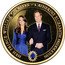 Cook Islands Dollar Enduring Love 2010 Proof KM# 1458 HRH PRINCE WILLIAM OF WALES CATHERINE ELIZABETH MIDDLETON coin reverse
