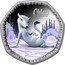 Cook Islands Dollar Wilma 2010 Proof KM# 742 NIKO & THE WAY TO THE STARS coin reverse