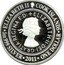 Cook Islands One Dollar Royal Visit Florin 2011 Proof KM# 1286 ELIZABETH II COOK ISLANDS ELIZABETH II DEI GRATIA REGINA F:D:+ 1OZ 999 SILVER 2011 ONE DOLLAR coin obverse
