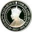 Cook Islands One Dollar Centenary Florin 2011 Proof KM# 1284 ELIZABETH II COOK ISLANDS GEORGE V KING EMPEROR 1OZ 999 SILVER 2011 ONE DOLLAR coin obverse