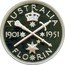 Cook Islands One Dollar Federation Jubilee Florin 2011 Proof KM# 1285 AUSTRALIA 1901 1951 FLO RIN coin reverse