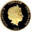 Cook Islands Dollar STS-69 Spacewalk 2012 Proof KM# 1456 ELIZABETH II 1 DOLLAR COOK ISLANDS 2012 IRB coin obverse