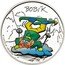 Cook Islands Dollar Elizabeth II Bobik 2013 Proof KM# 1598 BOBÍK © JAROSLAV NĚMEČEK coin reverse