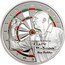 Cook Islands Dollar Elizabeth II Gary Robson 2014 Proof KM# 1680 FAMOUS DARTERS GARY ROBSON© BIG ROBBO coin reverse