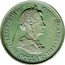 Cook Islands Dollar Elizabeth II Battle of Trafalgar 2005 KM# 443 ELIZABETH II COOK ISLANDS ONE DOLLAR 2005 coin obverse