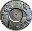 Cook Islands Dollar Gemini ND Proof KM# 428a coin reverse