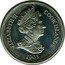 Cook Islands One Dollar 10 Euro banknote 2003 KM# 463 ELIZABETH II COOK ISLANDS 2003 coin obverse