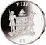 Fiji 1 Dollar (250th Anniversary of Ludwig van Beethoven) FIJI $1 REREVAKA NA KALOU KA DOKA NA TUI 1OZ AG 999 coin obverse