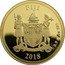 Fiji 1 Dollar (50th Anniversary of Manned Spaceflight) FIJI 2018 0.5 G AU 585 coin obverse