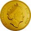 Fiji 1 Dollar Albino Yellow Tang 2009  KM# 146a ELIZABETH II FIJI 2009 coin obverse