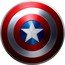 Fiji 1 Dollar (Captain America Shield)  coin reverse
