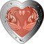 Fiji 1 Dollar Celebrating Love. Swan Heart 2019 LOVE IS... coin reverse