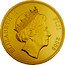 Fiji 1 Dollar Copperband Butterflyfish 2009  KM# 145a ELIZABETH II FIJI 2009 coin obverse
