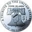 Cook Islands 1 Dollar Elizabeth II Double Eagle 2022  A TRIBUTE TO THE UNITED STATES COOK ISLANDS LIBERTY $1 IRB 1/10 OZ .999 PURE SILVER coin obverse