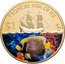Fiji 1 Dollar Emperor Angelfish 2009  KM# 147a TROPICAL FISH OF FIJI $ 1 coin reverse