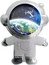 Fiji 1 Dollar (Explore Universe Astronaut. Keychain Version)  coin reverse
