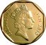 Fiji 1 Dollar Saqamoli 2010  KM# 123 ELIZABETH II FIJI 2010 coin obverse