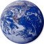 Fiji 1 Dollar (The Blue Marble. Domed)  coin reverse