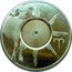 Cook Islands One Dollar Zodiac Gemstones. Aries 2003 No Date KM# 426b coin reverse