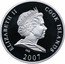 Cook Islands 10 Dollars Elizabeth II Chichen Itza 2007 Proof KM# 582 ELIZABETH II COOK ISLANDS IRB 2007 coin obverse