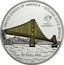 Cook Islands 10 Dollars Elizabeth II Golden Gate Bridge 2007 Proof KM# 588 UNITED STATES OF AMERICA GOLDEN GATE BRIDGE WORLD MONUMENTS 10 DOLLARS coin reverse